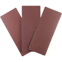 Irwin Schuurstroken 1/3 vlakschuur 50 STUKS (alle merken) met klem, geen perfo, 230x93mm, 15x K60, 15x K100 en 20x K150.