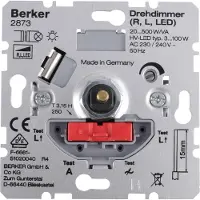 Berker Inbouw Dimmer LED/Gloei/Halogeen