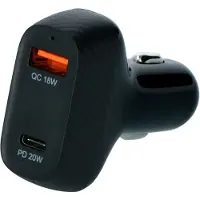 Carpoint Duo Snellader Auto 12/24v Usb-c 20w + Usb 3.0 18w