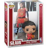 Funko POP! NBA Cover POP! Basketbal Vinyl Figuur Trae Young (SLAM Magazine), 9 cm