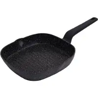 Klausberg 7661 - Zwart Marmeren koekenpan - 24 cm - zwart