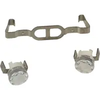 Bauknecht / Whirlpool originele thermostaat - set / kit voor verwarming van 2200 Watt + 2050 Watt voor droogkasten - 481225928681 - UITGESCHAKELD (niet meer leverbaar)