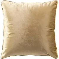 Casa Di Elturo Velvet kussen gold ocre – oker/goud 45 x 45 cm (incl. vulling)