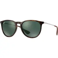 Ray-Ban Zonnebril Erika 4171 710/71 Schildpad & Gunmetal Groen