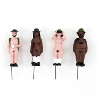 Coolstuff Naked Ramblers plantenbak decoratie - Multi color / Polystone