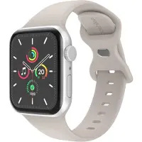 IMoshion Siliconen⁺ bandje voor de Apple Watch | 44/45/46/49 mm - Maat M/L - Stone