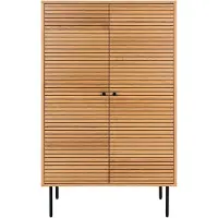 House Nordic Dressoir Kyoto | mdf naturel 40x80x130 cm wandkasten | NADUVI