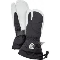 Hestra Heli Ski, 3-vinger skihandschoenen dames, zwart