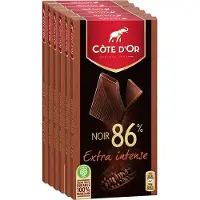 Côte d'Or - chocoladetablet - Noir Brut 86% - 100g x 6