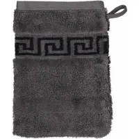 Cawö Washandje Noblesse Duo Reversible Anthracite (Set van 6)