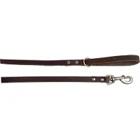 Animal Boulevard Ab30120 - Hals- En Leibanden - Hond - Ab Country Leather Leiband Bruin-16mmx130cm - Maat: 16mmx130cm - 199912
