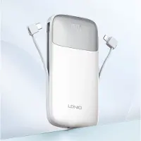 LDNIO powerbank PQ13 10000mAh kleine consumentenelektronica handel in mobiele draagbare oplader hete verkoper slanke metalen 10000 mah powerbank