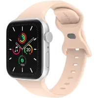 IMoshion Siliconen⁺ bandje voor de Apple Watch | 38/40/41/42 mm - Maat S/M - Sand Pink