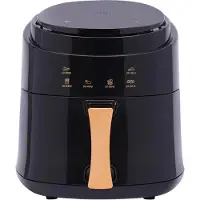 Cheffinger Cf-Afry8: Digitale Led-Luchtfriteuse Van 1400W - 8L Zwart Airfryer
