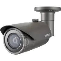 Hanwha QNO-8020R, Beveiligings-IP-camera, Buiten, Bekabeld, Voor montage aan plafond of muur, Grijs, Bolvormig