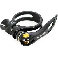 Massi Zadelklem Quick Release Zwart || Maat: 31.8