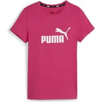 Puma ESS Logo Tee G FALSE T-shirt - Garnet Rose