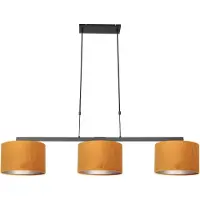 Steinhauer Hanglamp Stang Zwart + Kap Velours Goud