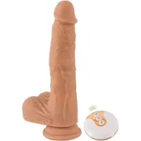 You2Toys Stotende Dildo met Afstandsbediening beige