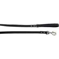 Animal Boulevard Ab30028 - Hals- En Leibanden - Hond - Ab Country Leather Leiband Zwart-16mmx130cm - Maat: 16mmx130cm - 198770