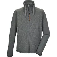 G.I.G.A. by Killtec heren vest - gebreid heren vest fleece - dun - 41445 - groen - maat XXL