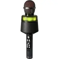 N-Gear Microfoon m. Licht - Draadloos - Star Mic 100 - Space Gre - - OneSize - Muziekinstrumenten