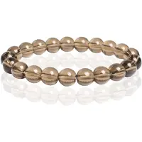 Memphis Natuursteen Armband 10mm - Smoky Quartz