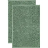 Cawö Gastendoek Pure Uni Sage (Set van 6)