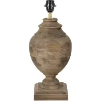 Light & Living Lampvoet vierkant Ø20x45 cm MILAZZO hout weather barn