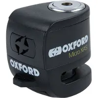 Oxford Fietsslot – micro xa5 alarm disc slot - black – Zwart