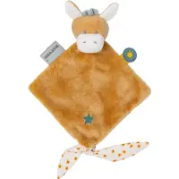 Nattou Mini knuffeldoekje ezel Leo
