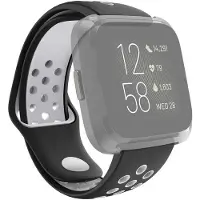 Hama Sports Wrist Strap Fitbit Versa 2/Versa (Lite), black