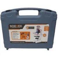 SCIENCE Wetenschappelijke Microscoopset - Microscoopset in Koffer - Wetenschappelijke Microscoop