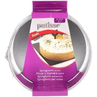 Patisse Springvorm Vertind 18cm Zilver zilver Staal Bakvorm