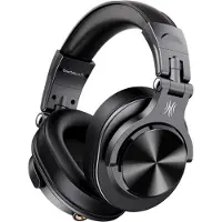 OneOdio A71M Over Ear headset Kabel Stereo Zwart High-Resolution Audio, Ruisonderdrukking (microfoon) Headset, Zwenkbare oorschelpen DJ