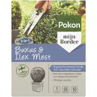 Pokon Buxus & Ilex Mest - 1kg - NPK 9-5-8 + 3 MgO + 1 Fe