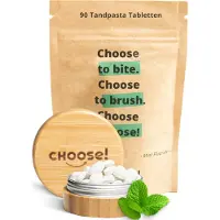 CHOOSE! CHOOSE Starterskit - Tandpasta Tabletten met Bamboe Pot