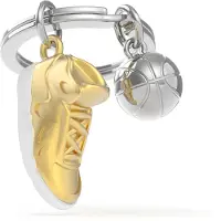 Metalmorphose sleutelhanger Basketbal