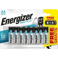 Energizer MAX Plus AA Batterijen - 8 + 4 Stuks - Alkaline Batterij