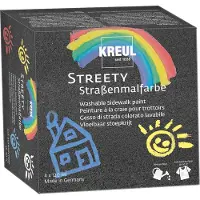 Creativ Company Kreul Streety Sidewalk Stoepverf Set 4x120 ml