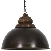Light & Living Hanglamp Leia - Zwart - Ø52cm - Industrieel & Modern