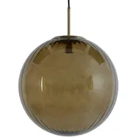 Light & Living Hanglamp Ø40 cm MAGDALA glas bruin+goud
