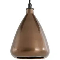 Light & Living Hanglamp Glanzend Brons Desi Ø 18 x 20cm