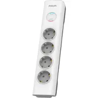 Philips 4-Voudige Stekkerdoos Spn7040Wa/39 230V Wit Type F