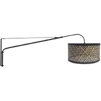 Steinhauer Wandlamp Elegant Classy Zwart Met BambØ
