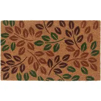 vidaXL Deurmat 45x75 cm getufte kokosvezel naturel