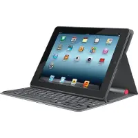 Logitech Solar Keyboard Folio for iPad Grey Int