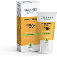Celenes 2x Herbal Zonnebrandcreme Spf 50+ Anti Aging 50 Ml