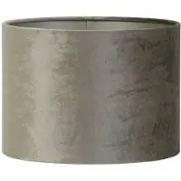 Light & Living Cilinder Lampenkap Zinc - Taupe - Ø30x21cm - voor Tafellampen, Staande lamp, Hanglampen