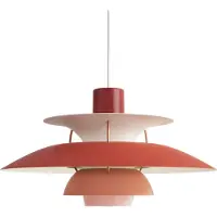 Louis Poulsen PH5 Mini Hanglamp Hues of Red